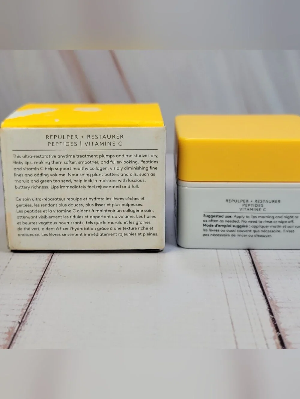 Drunk Elephant B-Goldi Drops & Plump-C Tripeptide Lippie Mask Bundle BNIB